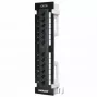 Panel de parcheo Intellinet, Cat6, montaje en pared, UTP, 12 puertos, negro