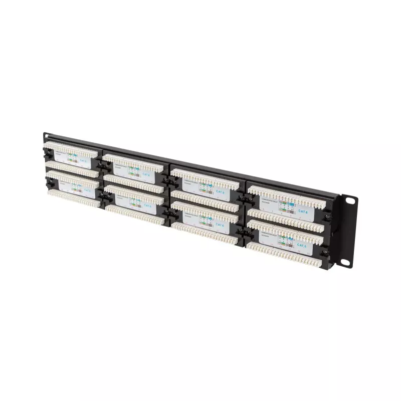 Accesorio para rack Lanberg PPU6-2048-B 19 pulgadas 2U 48 puertos