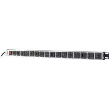 Unidad de distribución de energía Intellinet montaje vertical en rack 16 puertos USB-A