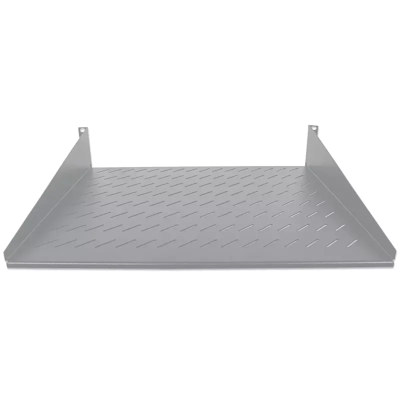 Bandeja extraíble Intellinet 19 pulgadas, 2HE, montaje frontal en 2 puntos, 400mm de profundidad, ventilada, máx. 25kg, gris, tres años de garantía