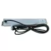 Regleta de enchufes (PDU) Techly I-CASE STRIP-16SH 6 salidas AC 1.5HE negro, plateado