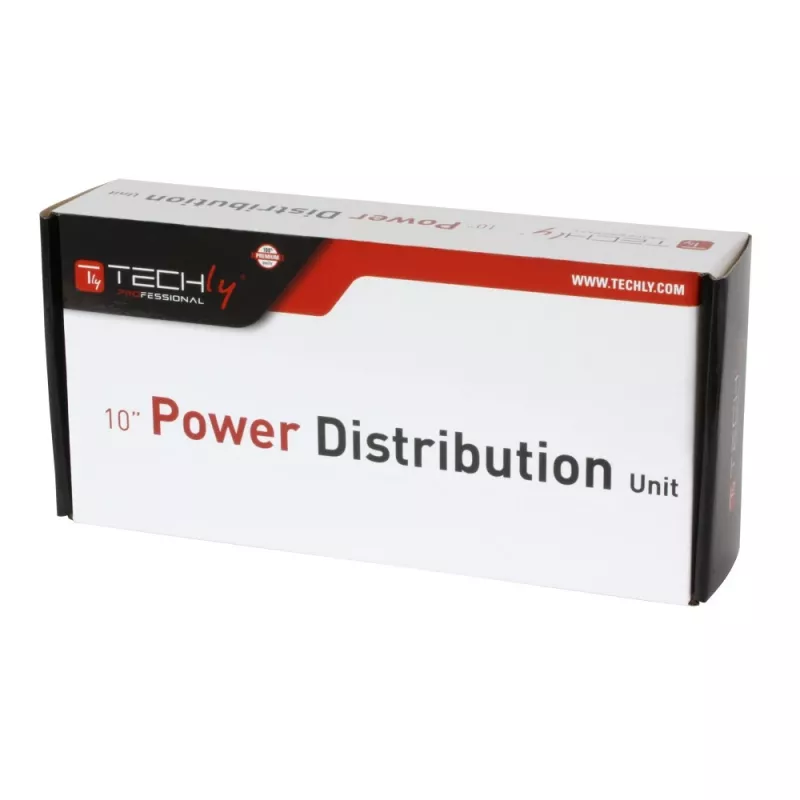 Regleta de enchufes Techly Universal Power Strip Rack 10