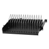 Bandeja para rack Techly I-CABINET-TRAY14BK negra 4U 19