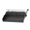 Bandeja para rack Techly I-CABINET-TRAY14BK negra 4U 19