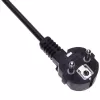 Regleta de enchufes Techly 9 tomas 19 pulgadas rack conector Schuko interruptor 1HE negro rojo