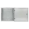 Intellinet 713641 armario mural de perfil bajo de 19 pulgadas, carriles 4U horizontales + 2U verticales, 170 mm (6,7 pulgadas) de profundidad, 540x550 mm, puerta con cerradura, 60 kg, IP20, gris RAL 7035