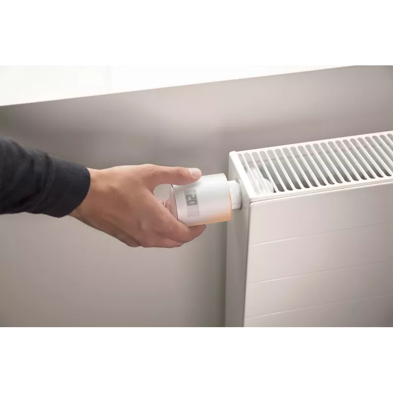 Netatmo Starter Pack - Válvulas de radiador inteligentes, blanco, 0 - 50 °C, 2400 MHz, 100 m, 5 - 30 °C, °C