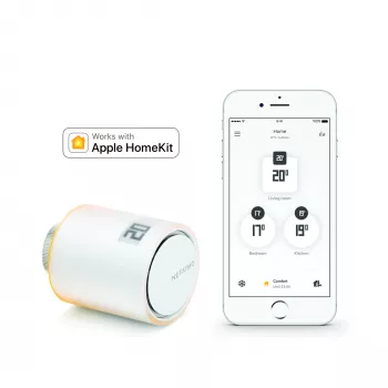 Netatmo NAV-EN Válvula de radiador inteligente adicional, blanco