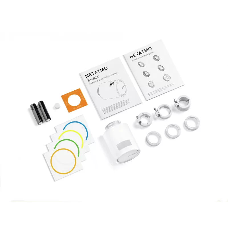 Netatmo NAV-EN válvula inteligente adicional para radiador, blanca