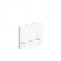 Sensor de puerta/ventana Netatmo DTG-EC inalámbrico resistente a la intemperie 3 V (2×AAA), alcance 80 m, blanco, set de 3 uds.