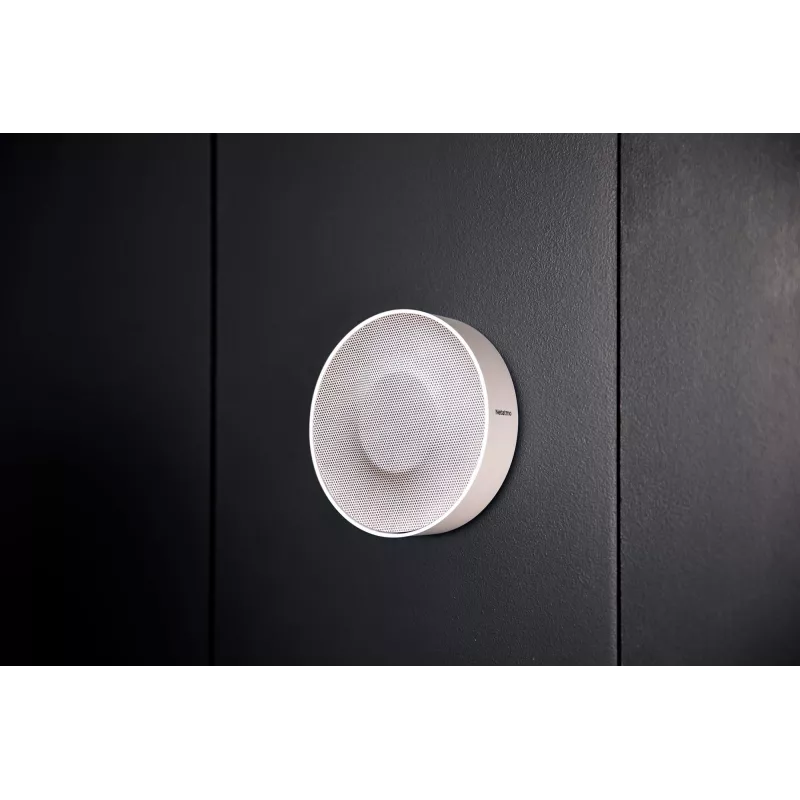 Sirena inalámbrica Netatmo NA-NIS01 Indoor blanco, 110 dB, puerto USB, AA x4, 130×35×130 mm