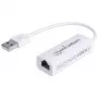 Manhattan 506731 adaptador de USB 2.0 a Fast Ethernet, de USB a RJ45, 10/100 Mbps, blanco