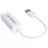 Manhattan 506731 adaptador de USB 2.0 a Fast Ethernet, de USB a RJ45, 10/100 Mbps, blanco