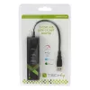 Techly IDATA-USB-ETGIGA-3U2 (105803) adaptador de USB 3.0 a Gigabit Ethernet con hub USB 3.0 de 3 puertos, USB-A, RJ45, aluminio