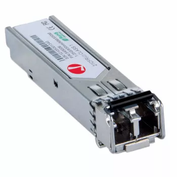 Intellinet Módulo transceptor óptico, Gigabit Fiber SFP Mini-GBIC, 1000Base-Sx (LC) puerto multimodo, 550 m, longitud de onda 850 nm, Ethernet, Fibre, compatible con MSA, equivalente a Cisco GLC-SX-MM, tres años de garantía