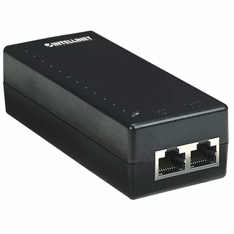 Intellinet Inyector Power over Ethernet (PoE), 1 puerto, 48 V DC, compatible con IEEE 802.3af