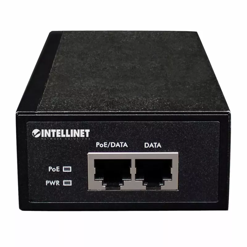 Intellinet Inyector Gigabit High-Power PoE+, 1 x 30 W, IEEE 802.3at/af Power over Ethernet (PoE+/PoE)