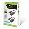 Techly IUSB-EXTENDTY2 Adaptador de cable RJ-45 USB 2.0 Type-A negro