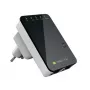 Techly I-WL-REPEATER2 (301078) minirrouter inalámbrico / repetidor 300N de enchufe, Wi-Fi 4 (802.11n), 2,4 GHz, 300 Mbps