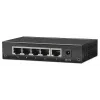 Intellinet Switch Gigabit Ethernet de 5 puertos, tamaño sobremesa, carcasa de metal, IEEE 802.3az (Energy Efficient Ethernet)
