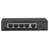 Intellinet Switch Gigabit Ethernet de 5 puertos, tamaño sobremesa, carcasa de metal, IEEE 802.3az (Energy Efficient Ethernet)