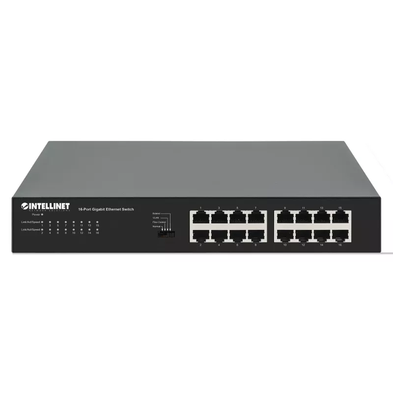 Intellinet 561815 switch Gigabit Ethernet de 16 puertos