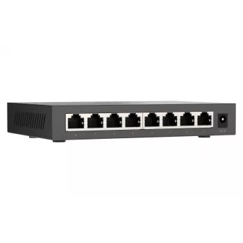 QNAP QSW-1108-8T-R2 Switch de red no gestionado 2.5G Ethernet (100/1000/2500) sobremesa Negro