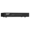 QNAP QSW-1108-8T-R2 conmutador de red no administrable, 8x 2,5GbE RJ45 (10/100/1000/2500 Mbps), de sobremesa, sin ventilador, negro y gris