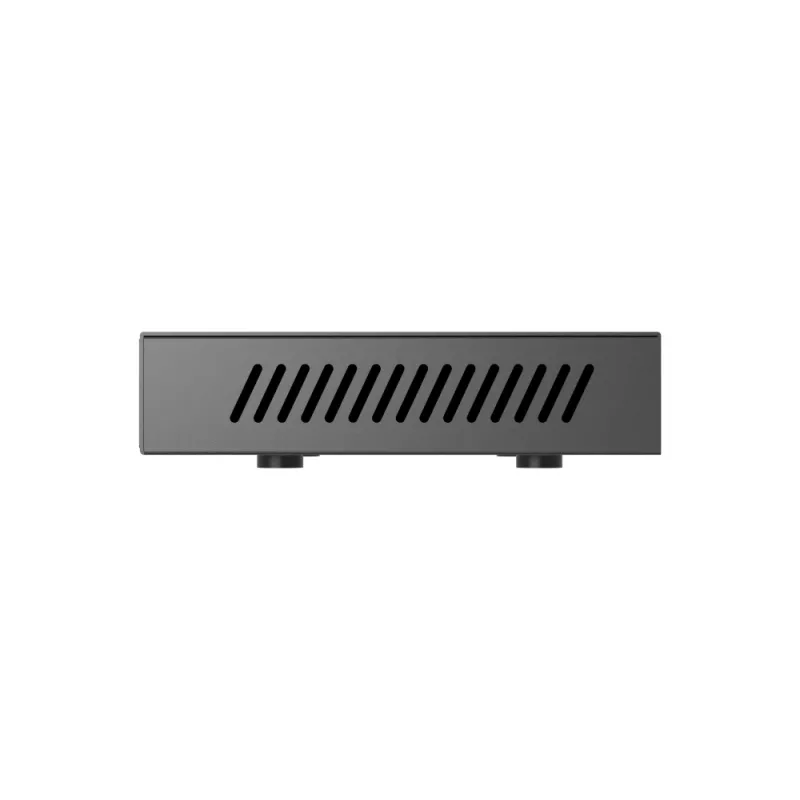 QNAP QSW-1108-8T-R2 conmutador de red no administrable, 8x 2,5GbE RJ45 (10/100/1000/2500 Mbps), de sobremesa, sin ventilador, negro y gris