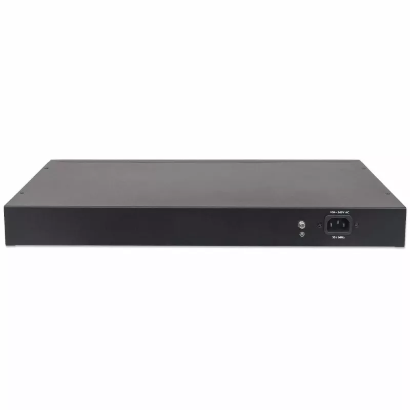 Switch gestionado Intellinet 24 puertos Gigabit Ethernet PoE+