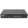 Switch gestionado Intellinet 8 puertos Gigabit Ethernet PoE+ con 2 puertos SFP