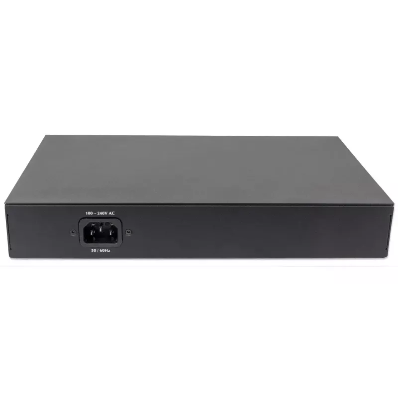 Switch gestionado Intellinet 8 puertos Gigabit Ethernet PoE+ con 2 puertos SFP