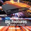 Switch gestionado Intellinet 8 puertos Gigabit Ethernet PoE+ con 2 puertos SFP