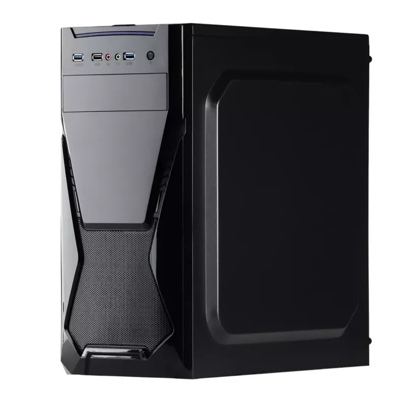 Akyga AK13BK caja Micro Tower, ATX/Micro ATX/Mini ITX, negra