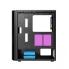 Gembird Fornax 400X caja gaming ARGB para ordenador, negra