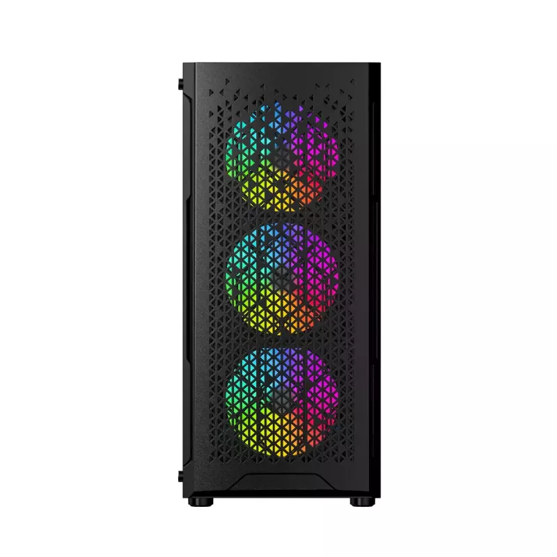 Gembird Fornax 400X caja gaming ARGB para ordenador, negra