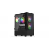 KRUX Vako KRX0132 RGB caja de ordenador, negro