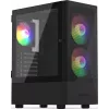 KRUX Vako KRX0132 RGB caja de ordenador, negro