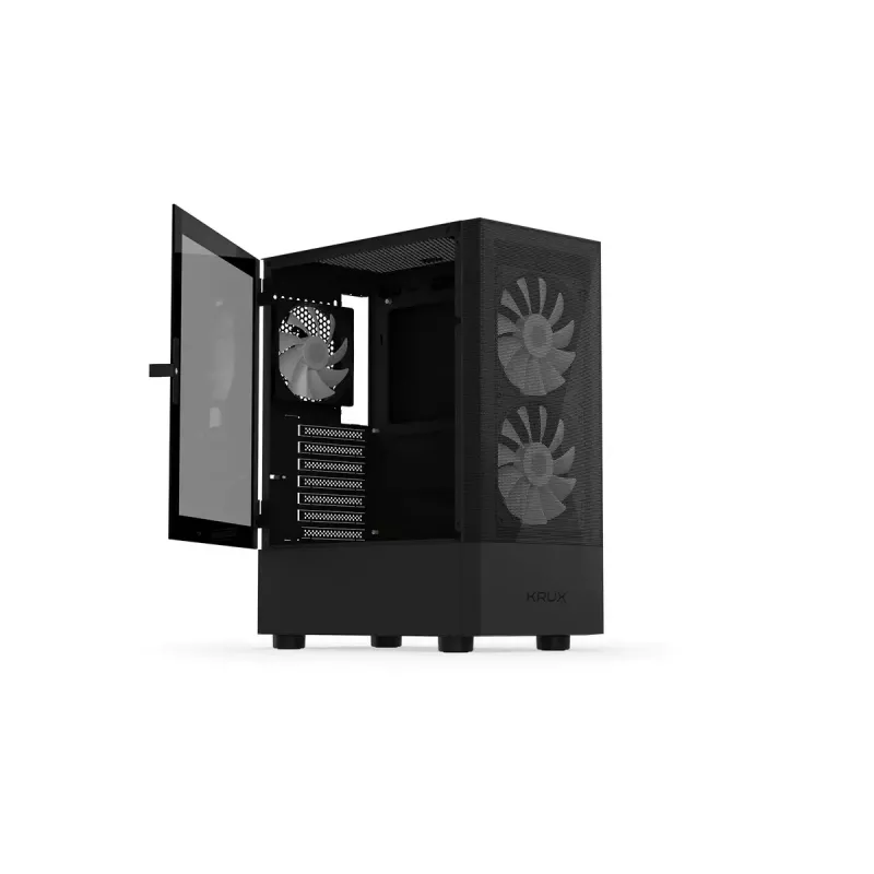 KRUX Vako KRX0132 RGB caja de ordenador, negro
