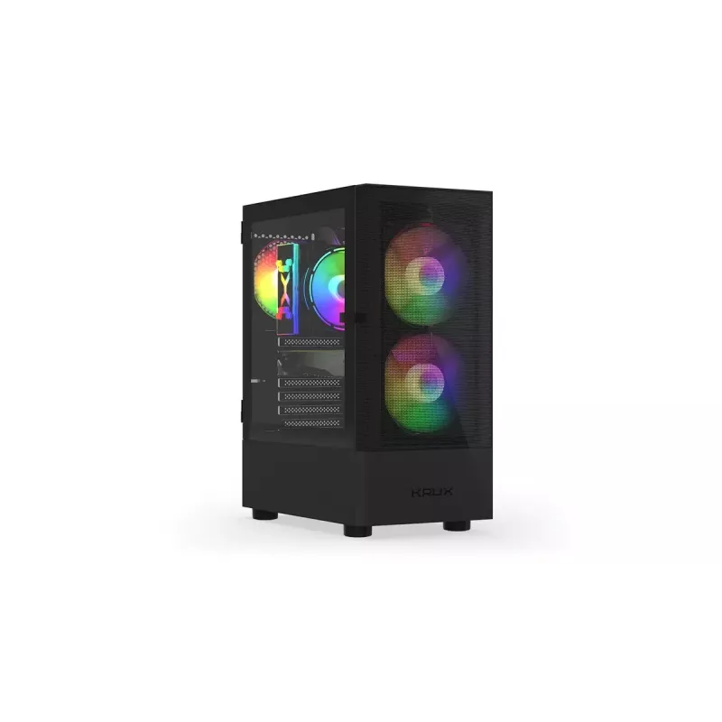 KRUX Vako KRX0132 RGB caja de ordenador, negro
