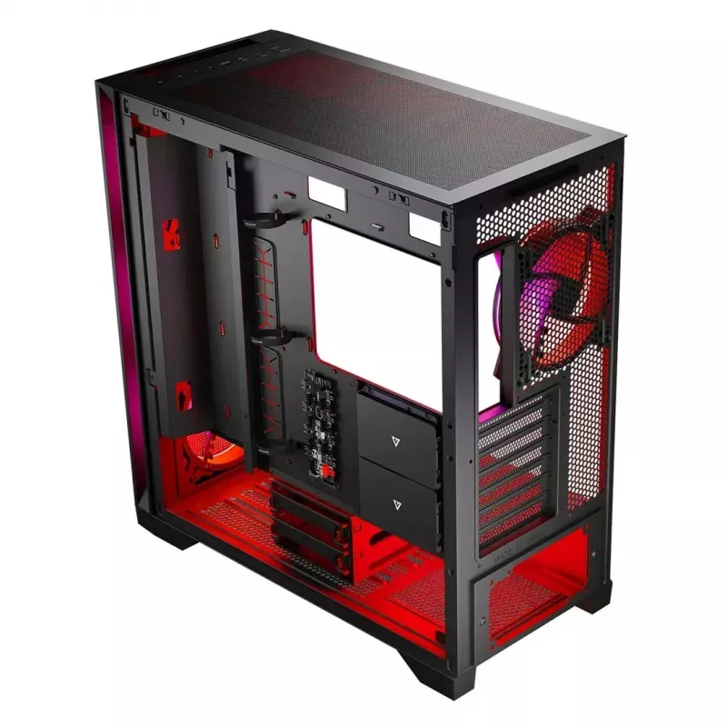 Caja Modecom Volcano Expanse S Apex ARGB Midi, negra