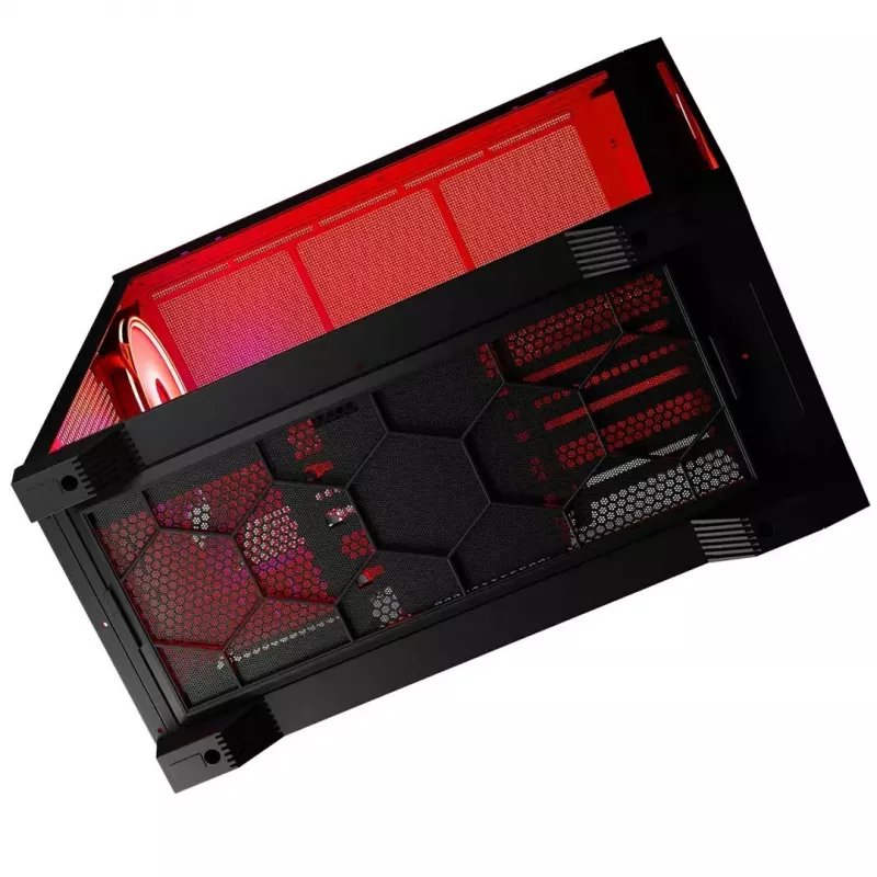 Caja Modecom Volcano Expanse S Apex ARGB Midi, negra