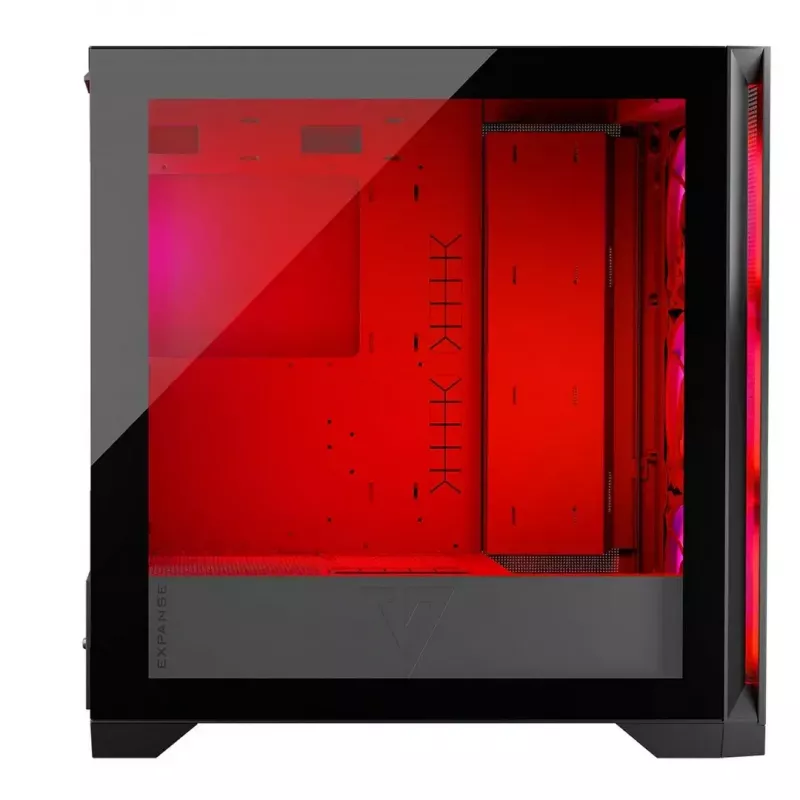 Caja Modecom Volcano Expanse S Apex ARGB Midi, negra