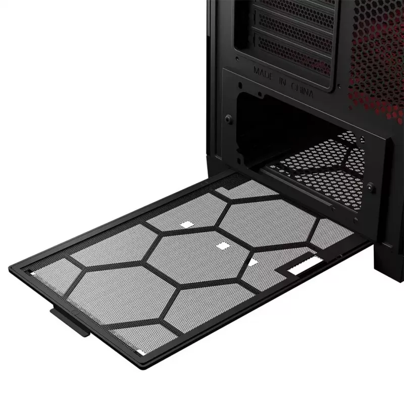 Caja Modecom Volcano Expanse S Apex ARGB Midi, negra