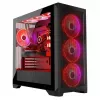 Caja Modecom Volcano Expanse S Apex ARGB Midi, negra