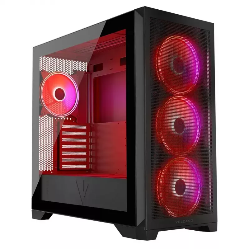Caja Modecom Volcano Expanse S Apex ARGB Midi, negra
