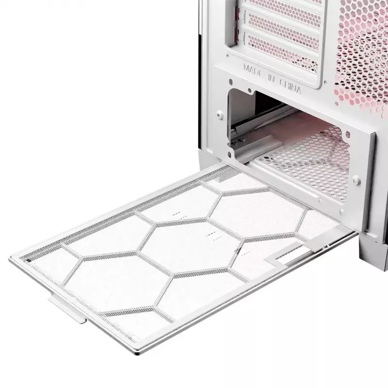 Caja de ordenador Modecom Volcano Expanse S Apex ARGB Midi, blanca