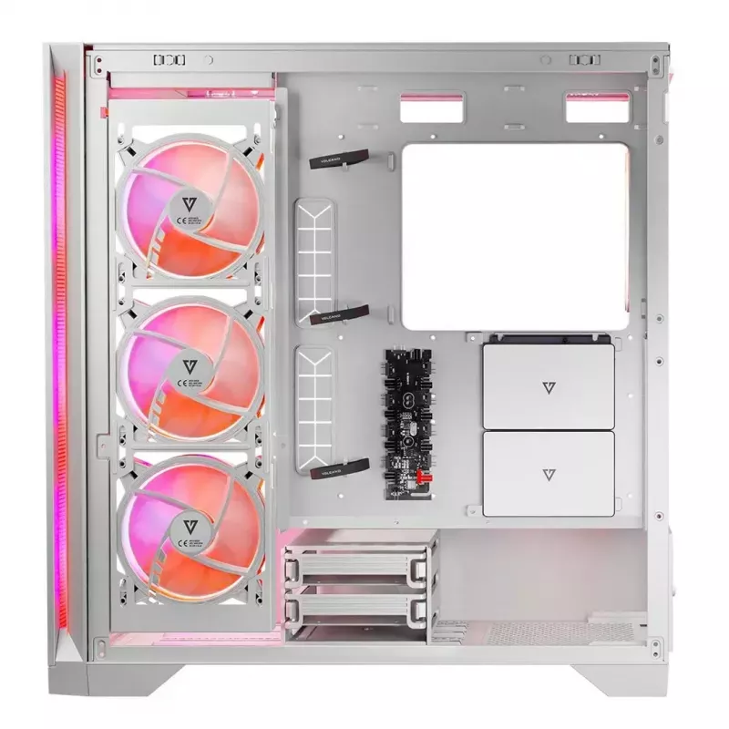 Caja de ordenador Modecom Volcano Expanse S Apex ARGB Midi, blanca