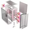 Caja de ordenador Modecom Volcano Expanse S Apex ARGB Midi, blanca