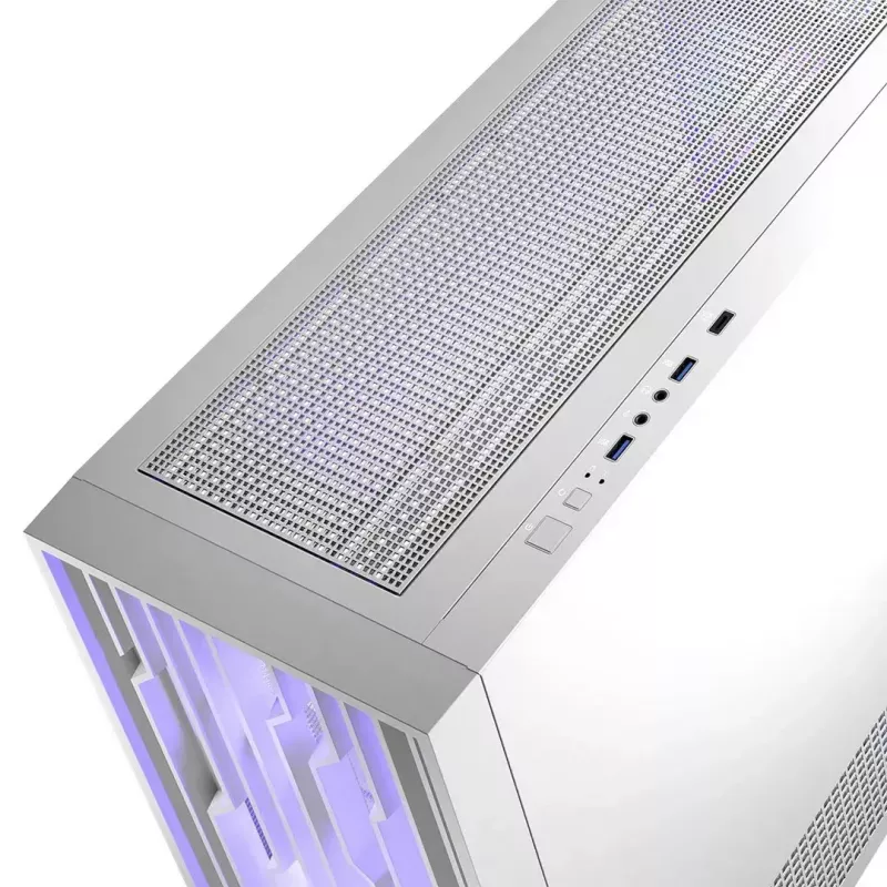 Modecom Volcano Perun Apex ARGB caja Midi, blanca